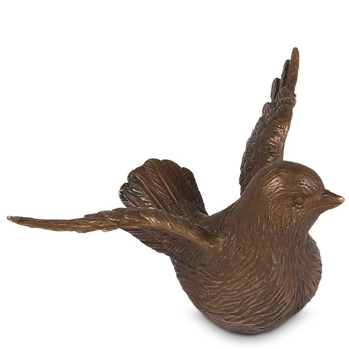 Urnes funéraires avec oiseau