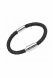 Bracelet porte-cendre en cuir tressé pour homme de différentes couleurs