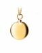 Pendentif cendre en or 14 carat Boule / Ronde