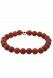 Bracelet cinéraire agate rouge pour femme