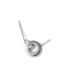 Pendentif cendres « Ensemble » avec pierres de zircone | argent (925)