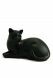 Urne fúneraire pour chat noir