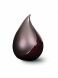 Urne en fibre de verre 'Aria' rose