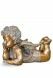 Statue commémorative ange couché – 3D, libre, fixation en bas