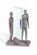 Sculpture funéraire séparation – décoration de tombe – 3D, libre, fixation en bas