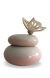 Urne funéraire en céramique 'Papillon'