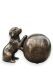 Petite Urne Funéraire en Bronze « Chien »