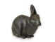 Urne pour lapin en bronze antique