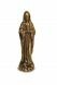 Statue commémorative de Marie les mains jointes en bronze