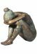 Sculpture funéraire femme en deuil – édition limitée – 3D, libre, fixation en bas