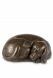 Mini-urne en bronze chien 'Repose en paix'