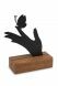 Sculpture commémorative avec compartiment pour cendres "Paix de l’âme"
