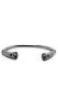 Bracelet à cendres avec pierres zirconium et deux compartiments à remplir soi-même