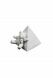 Urne Funéraire en Céramique (pour Bébé) 'Nounours blanc avec Pyramide' 0,018 l