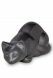 Urne funéraire pour chat gris