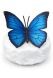 Morpho bleu, sculpture commémorative en bronze « Wings of Remembrance » - disponibilité limitée