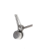 Pendentif pour cendres « Disque » argent (925)