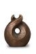 Petite Urne Funéraire en céramique bronze « Clair »