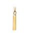 Bijou Cendres Pendentif Funéraire en Or « Lingot »