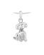 Pendentif memoire argent (925) « Chien »