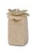 Petite urne funéraire en céramique « Flower vase » beige