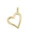 Pendentif mémoire en 14 carat or « Cœur »