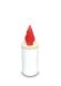 Bougie LED rouge clignotant (Durée de vie: 9 mois)