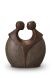 Petite Urne Funéraire en Céramique bronze « Ensemble Pour Toujours »