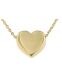 Collier symbole « Cœur » en 14 carats or jaune