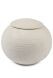 Urne cinéraire en porcelaine « Sfera » beige