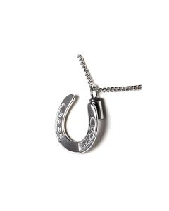 Pendentif funéraire « Fer à cheval » argent (925)