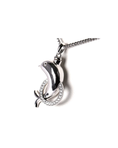 Pendentif funéraire « Dauphin » argent (925)
