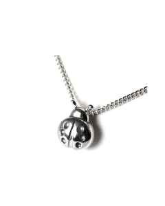 Pendentif funéraire « Coccinelle » argent (925)