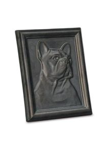 Urne funéraire pour chien « Bouledogue Français » de différentes couleurs