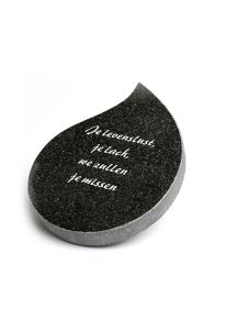 Plaque commémorative « Goutte de larme »