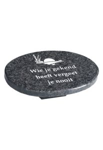 Plaque commémorative ovale « Horizon »