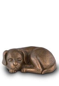 Urne pour chien « Chien endormi »