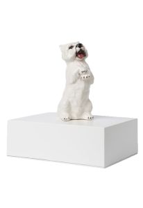 Urne-animal funéraire 'West Highland terrier'