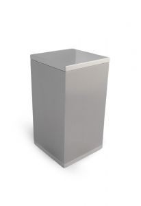 Petite Urne Funéraire en Aluminium 'Rectangle' 0,65 L