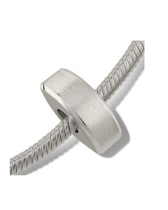 Breloque Cinéraire en Argent 'Ovale'