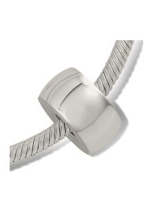 Breloque Cinéraire en Argent 'Arrondie'