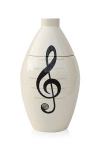 Mini-urne peinte à la main 'Clef ou clé'