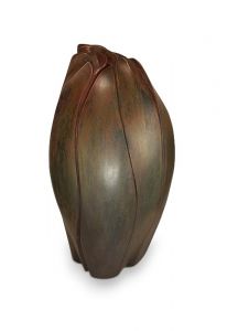 Urne Funéraire - Sculpture en Bronze 'Bouton Floral'