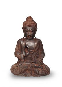 Urne Funéraire en Bronze 'Bouddha' 4 L (Couleur patinage sélectionnable)