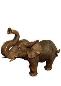 Urne Funéraire en Bronze Artisanat 'Eléphant'