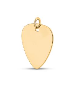 Pendentif mémoire en or 'Plectre'