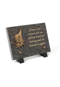 Plaque commémorative 'Amour'