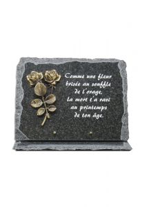 Plaque commémorative 'Roses'