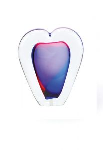 Mini-Urne funéraire verre cristal 'Goutte'