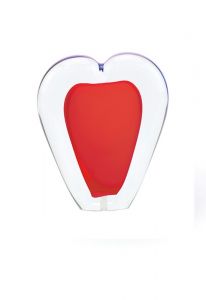 Mini-Urne funéraire verre cristal 'Goutte'